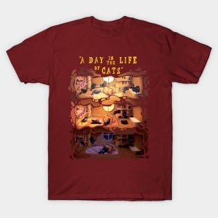 A Day In The Life Of The Cats T-Shirt